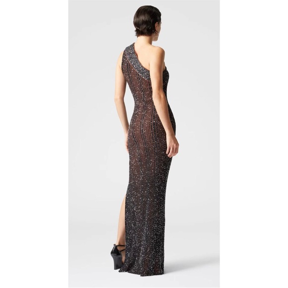 Missoni Black and Silver One-Shoulder Gown - Picture 3 of 9